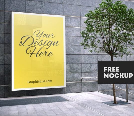 High Quality Photo-Realistic Outdoor Advertising Mockup