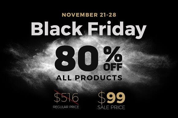 Black Friday Flash Deal 80% OFF on Mockup Bundle by Mockup Cloud