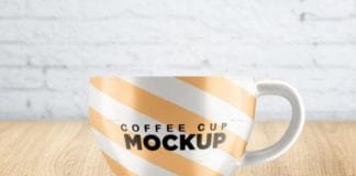 Stylish Coffee Cup Mockup