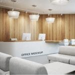 Photorealistic Office Interior Branding Mockups Bundle