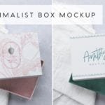 Designer Minimalist Elegant Box Mockup