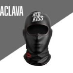 Front view Black Balaclava Mockup