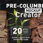 Photorealistic Pre-Colombian Mockup Creator