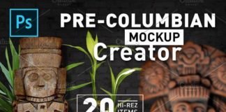 Photorealistic Pre-Colombian Mockup Creator