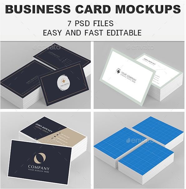 Professional Business Card Mockup