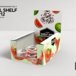 Elegant Retail Shelf Box 12 Packaging Mockup