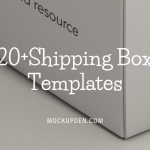 Shipping Box Mockup