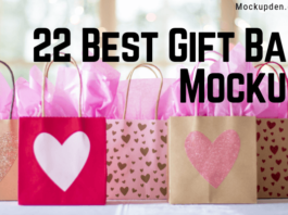 Gift Bag Mockup