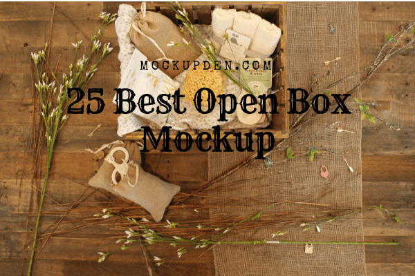 Open Box Mockup