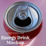 Energy Drink Mockup