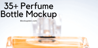 Perfume Mockup