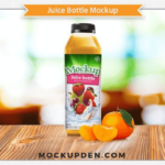 Juice Bottle Mockup