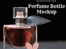 Perfume Bottle Mockup