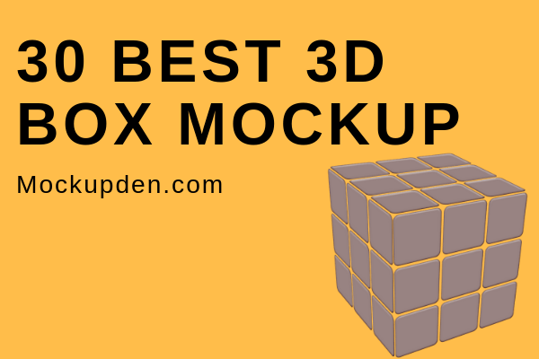 3D Box Mockup | 31+ 3D Box PSD, Vector & AI Templates for Design Inspiration