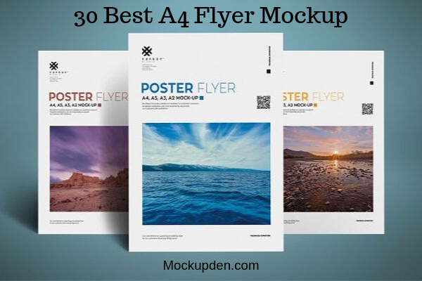 Download 40 Free A4 Flyer Mockup Psd Templates For Marketing