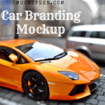 Car Branding Mockup