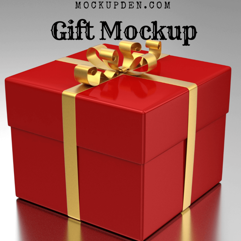Gift Mockup | 40+ Best Gift Packaging PSD & Vector Templates