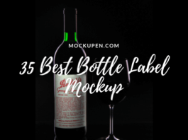 Bottle Label Mockup