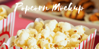 Popcorn Mockup
