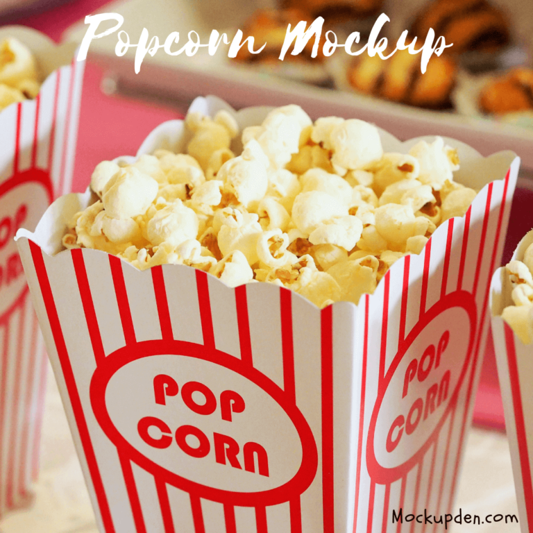 Popcorn Mockup