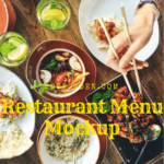 Restaurant Menu Mockup