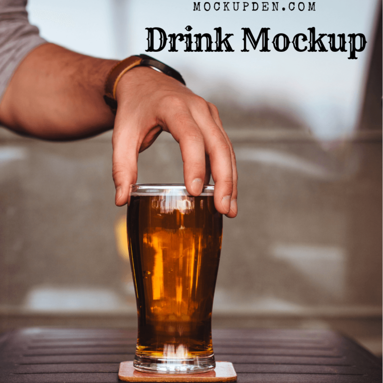 Drink Mockup