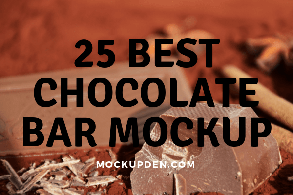Chocolate Bar Mockup | 27+ Choco Bar Packaging Mockup PSD & Vector Templates