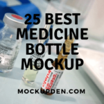 Medicine Bottle Mockup
