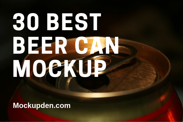 Beer Can Mockup