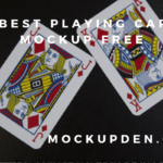 Playing Cards Mockup Free