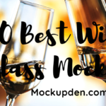 Wine Glass Mockup