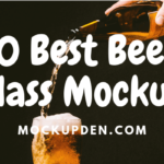 Beer Glass Mockup