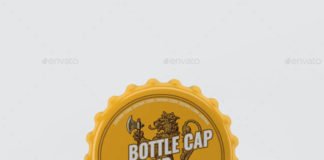 Bottle Cap Mockup