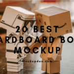 CardBoard Box Mockup