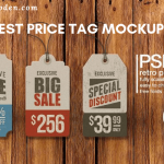 Price Tag Mockup