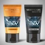 Shaving Gel Packaging mockup