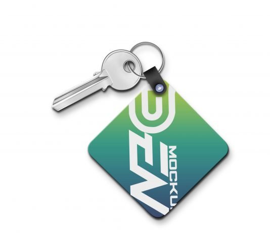 Free Key Chain Mockup