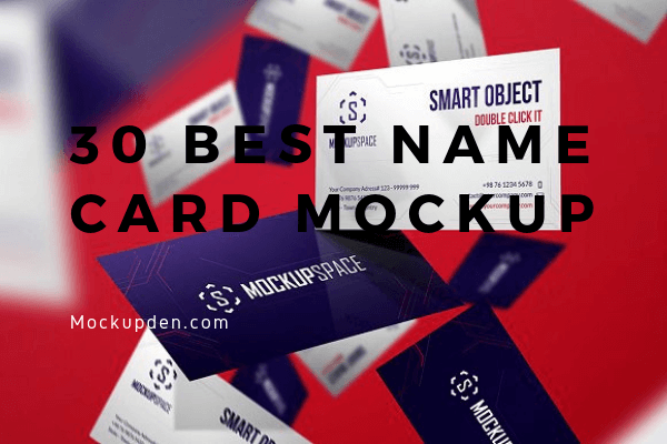 35+ Best Free Name Card Mockup PSD Template 2021 Collection