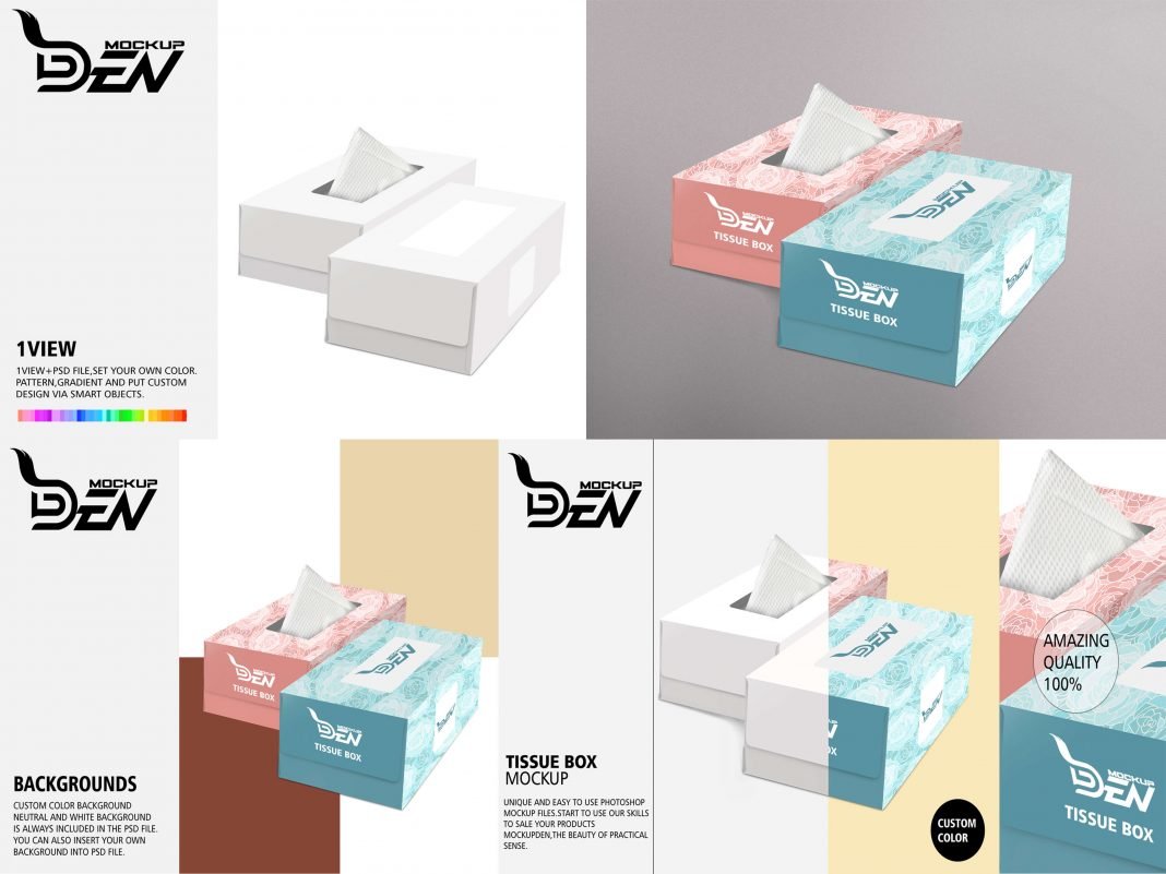 25+ Free Tissue Box Mockup Creative PSD, Vector Templates