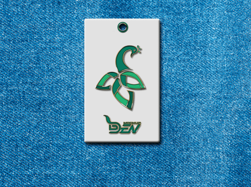 logo enamel pin mockup