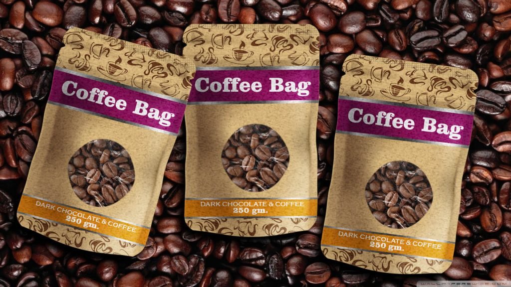 Free Coffee Bag Mockup