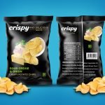 Black Shiny Plastic Packaging Mockup
