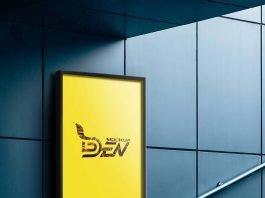 Free Vertical Design Billboard Mockup