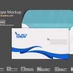 Free Customizable Envelope Mockup