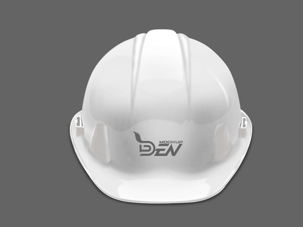 Bi-Color Hard Hat Mockup