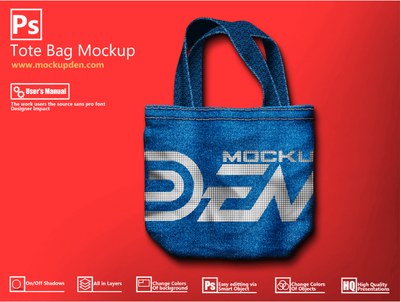 Tote Bag Mockup | 50+ Best Tote Bag PSD Templates (Free & Premium) Collection 4