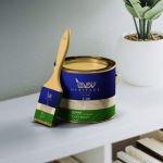 Free Tin Paint Packaging Box Mockup