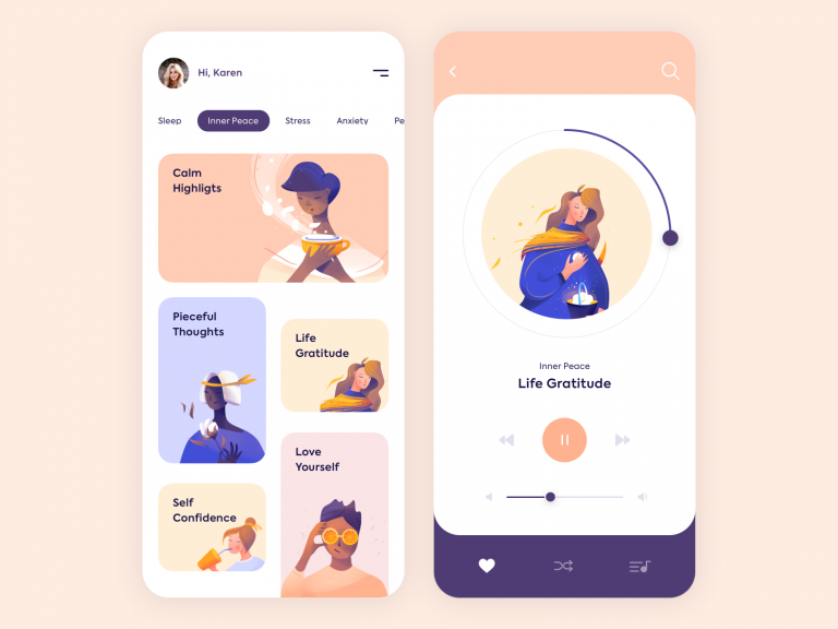 Mobile App - Mindfulness