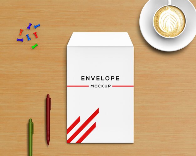 38+ Best Free Envelope Mockup For Design Inspiration
