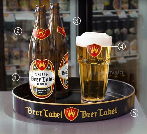 Download Beer Glass Mockup | 40+ Free & Premium PSD & Vector Templates